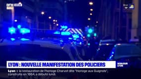 Lyon: une nouvelle manifestation des policiers devant le tribunal lundi soir