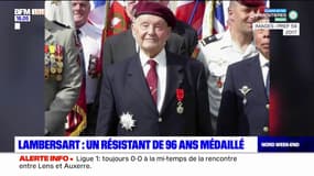 Nord: un résistant de 96 ans médaillé à Lambersart