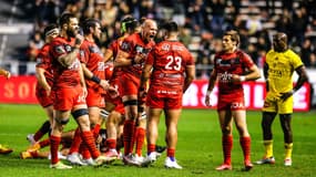 La joie des Toulonnais face à La Rochelle, le 19 mars 2022.