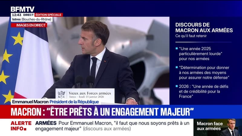 Russie: “Nous sommes à portée des tirs du missile Orechnik,” avertit Emmanuel Macron
