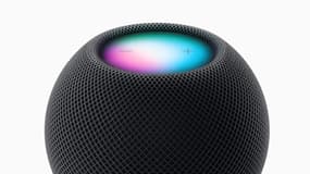 Le Homepod mini d'Apple, couleur "minuit"