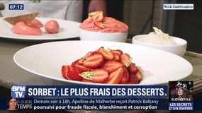 Sorbet, le plus frais des desserts