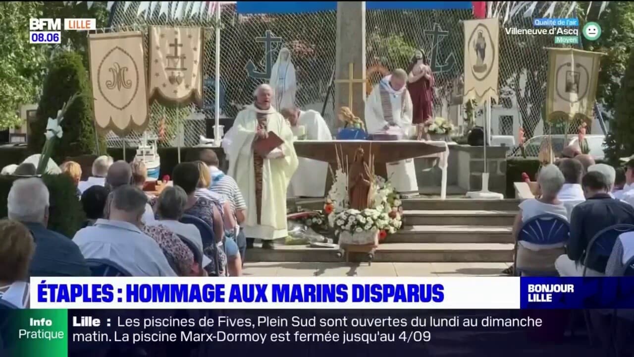 Etaples: des processions en hommage aux marins disparus en mer