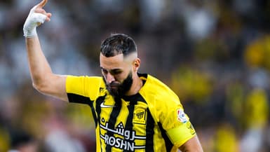 Karim Benzema avec Al-Ittihad en 2024