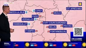 Météo Île-de-France: un ciel voilé ou nuageux et des températures allant jusqu'à 20°