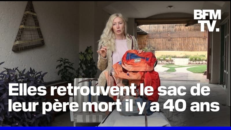 Argentine: deux soeurs retrouvent le sac à dos de leur père alpiniste, décédé il y a 40 ans