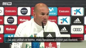 Real : Benzema "a un blocage, il faut qu'il marque" reconnaît Zidane