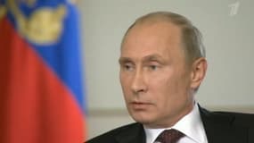 Le président russe a accordé une interview à la chaîne publique Pervyi Kanal.