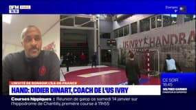 Handball: Didier Dinart nouveau coach de l'US Ivry, "un club historique"
