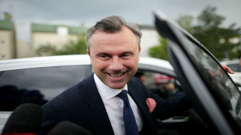 Norbert Hofer, candidat du parti nationaliste FPO à la présidentielle en Autriche, le 19 mai 2016. 
