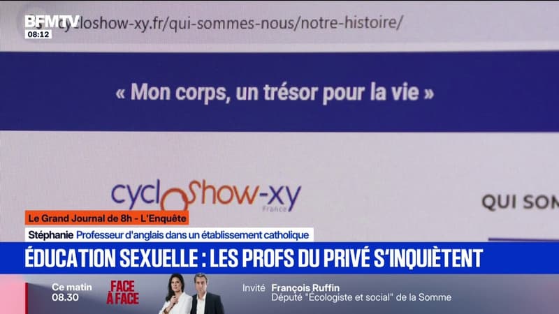 Ã‰ducation sexuelle: des professeurs d'Ã©tablissements catholiques sâ€™inquiÃ¨tent des...
