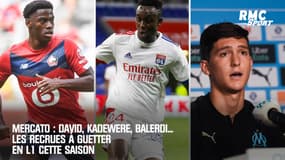 Mercato : David, Kadewere, Balerdi... Les recrues à guetter en L1 cette saison
