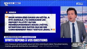 L'hôtel dans lequel j'avais réservé mon séjour me propose des dates qui ne me conviennent pas, que faire ?