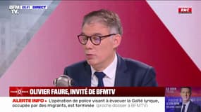 Pour Olivier Faure (PS), l'affiche de LFI sur Cyril Hanouna "reprend tous les codes antisémites des années 1930"