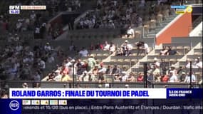 Roland-Garros: l'ambiance au rendez-vous pour le tournoi international de padel