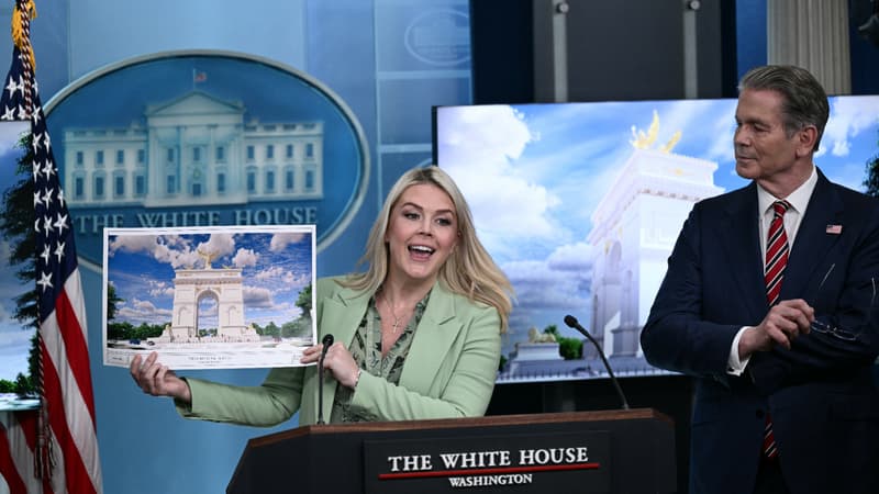 L'arche monumentale voulue par Donald Trump à Washington officiellement baptisée "Arc de Triomphe des États-Unis"