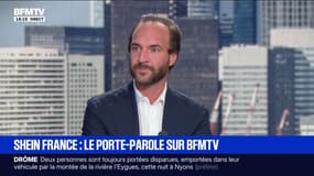 Shein au BHV: "L'idée avec ce partenariat est de faire communiquer et travailler deux mondes que tout le monde veut opposer", déclare Quentin Ruffat, porte-parole de Shein France