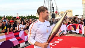 Kevin Mayer le 13 mai 2024 à Montpellier