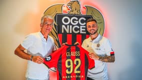 Jonathan Clauss a rejoint l'OGC Nice en provenance de l'OM.