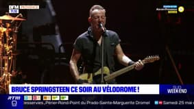 Marseille: Bruce Springsteen en concert au Vélodrome