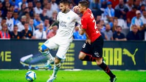 Dario Benedetto lors d'OM-Rennes