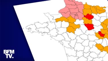 CARTE. Découvrez les 19 départements confinés et les 24 placés en vigilance renforcée