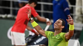 Rafael Nadal, le 1er juin 2022 à Roland-Garros