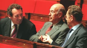 Valéry Giscard d'Estaing avec François Bayrou