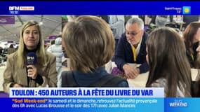 Toulon: 450 auteurs à la fête du livre du Var