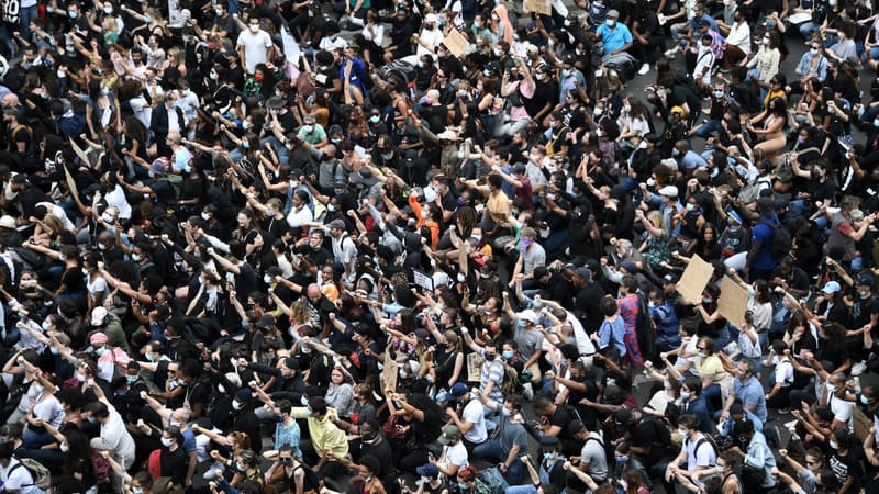 Manifestation à Paris le 13 juin.