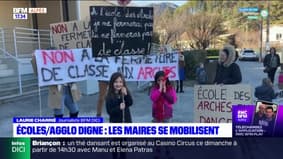Digne-les-Bains: les maires de l'agglomération se mobilisent contre la fermeture de classes