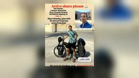 Lennart Monterlos, un jeune Français de 18 ans, a disparu en Iran depuis le lundi 16 juin 2025. 