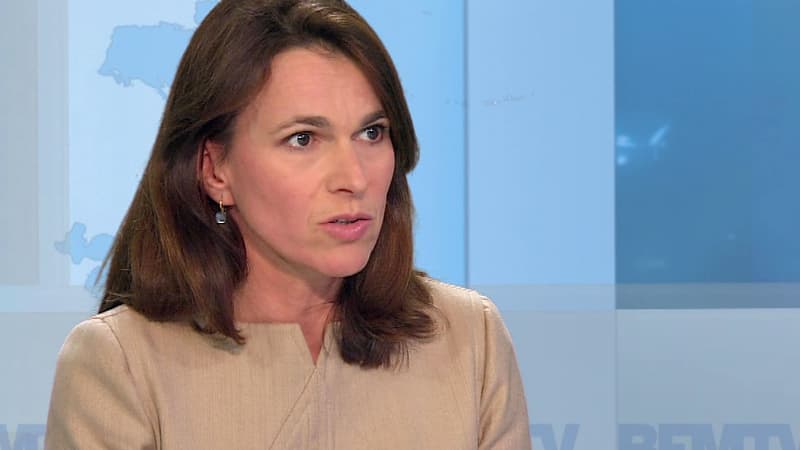 Aurélie Filippetti, ancienne ministre de la Culture, sur le plateau de BFMTV, le 9 février 2015.