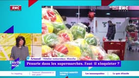 Pénurie dans les supermarchés : inquiétant ? Le témoignage d'Arnaud, auditeur RMC
