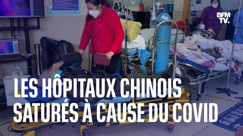 Les hôpitaux chinois saturés par des patients Covid