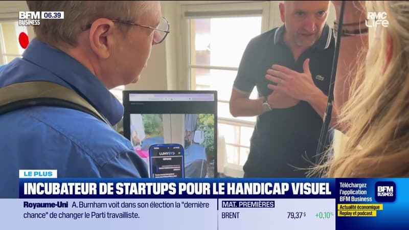 Incubateur de startups pour le handicap visuel