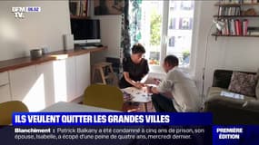 Après un confinement passé dans leur petit appartement parisien, ils veulent quitter la grande ville 
