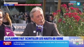 Hauts-de-Seine: un relais de la flamme qui s'est "magnifiquement passé"