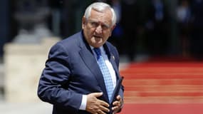 Jean-Pierre Raffarin à Pékin (Chine) le 15 mai 2017