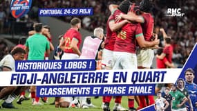 Portugal 24-23 Fidji : Historiques Lobos mais les Fidji affronteront l'Angleterre en quarts 