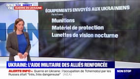 Ukraine: les aides militaires envoyées par les pays alliés 