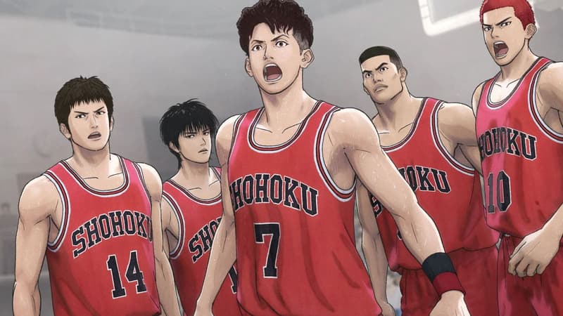 Une scène du film "The First Slam Dunk" de Takehiko Inoue 