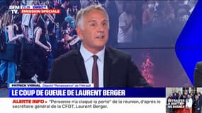 "Je fais le pari qu'il n'y a personne qui partira à 64 ans avant la fin de ce mandat" affirme le député "Renaissance" Patrick Vignal