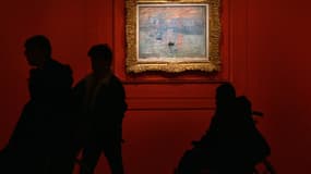 "Impression, soleil levant" de Claude Monet, exposé au Grand Palais en 2005.