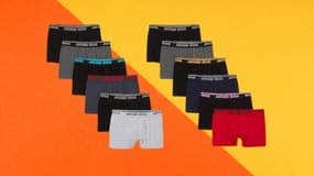 Lot de 12 boxers : moins de 40 euros pour ces sous-vêtements vendus par dizaine de milliers