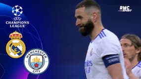 Real Madrid-Man. City : La tête de Benzema qui passe au dessus