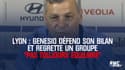 Lyon : Genesio défend son bilan et regrette un groupe "pas toujours équilibré"