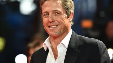 Hugh Grant à Londres le 7 octobre 2014.
