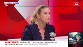 Vertbaudet: "J'apporte tout mon soutien au syndicaliste agressé", affirme Mathilde Panot