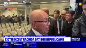 Éric Ciotti exclut Rachida Dati des Républicains après sa nomination